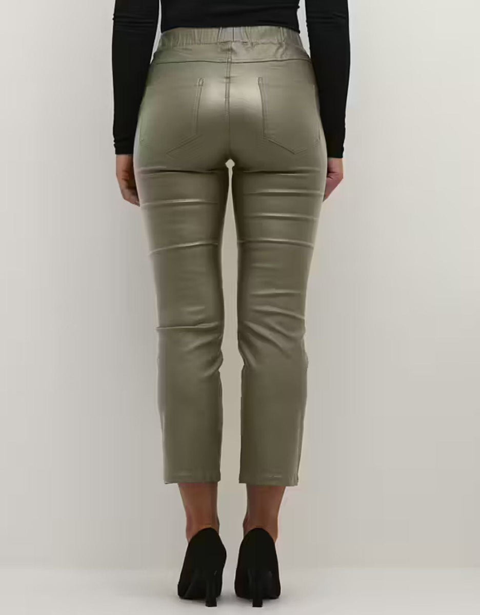 Kaffe Ada Crop Jeggings FOREST NIGHT – Lolly's Fashion Lounge