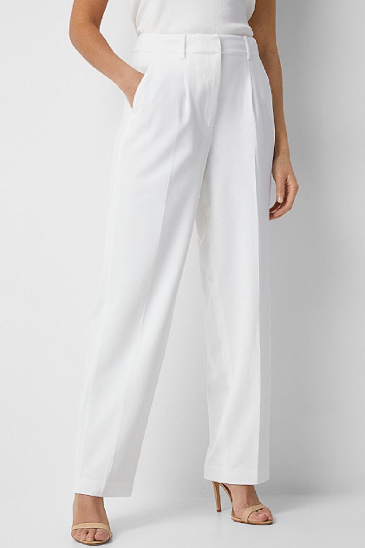 Michael Kors High Waist Crop Pants with Jetted Pockets women  Glamood  Outlet